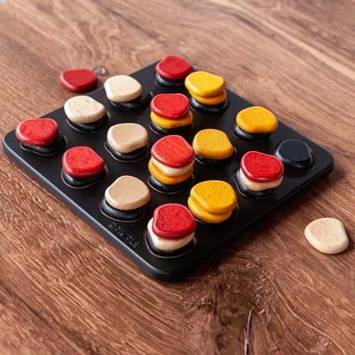 GIGAMIC Qawale Mini | Juego de mesa de estrategia 2 jugadores miniatura 7