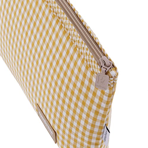 Trousse de toilette ocre Cambrass compacte et spacieuse 28 cm - 4