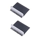 Juroicessry 2 Pcs Black Kitchen Sink Squeegee Cleaner Countertop Brush Wiper Vegetable Cleaning Brush Wiper Home Kitchen Tool Accessories Fruit and Vegetable Cleaning Brushes