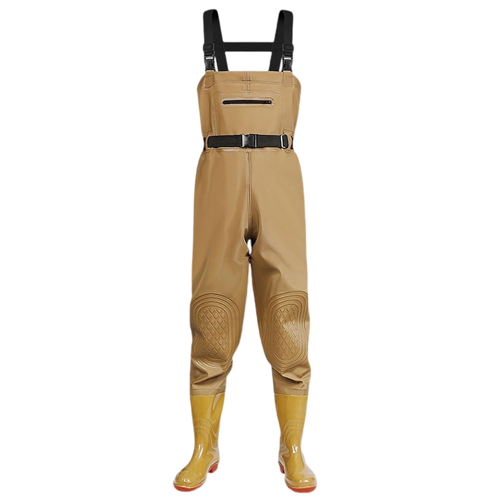 Wathose Herren Damen,Angelhose für Erwachsene mit Stiefel,Atmungsaktive Wasserdicht Watthosen für Sport Angelliebhaber,Angeln,Wassersport,Outdoor Aktivitäten Größe 36-47