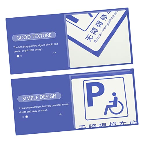 image for FUNOMOCYA Indicator Outdoor Floor Outdoor Flooring Outdoor Signs Parki