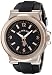 U.S. Polo Assn. Sport Men's USC90006 Rose Gold-Tone and Black Silicone Strap Watch