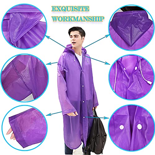 2pcs-Rain-Ponchos-for-Adults-Reusable-as-rain-coats-or-rain-gear-for-Men-and-Women-Perfect-for-Camping-Hiking-or-Traveln-Coat