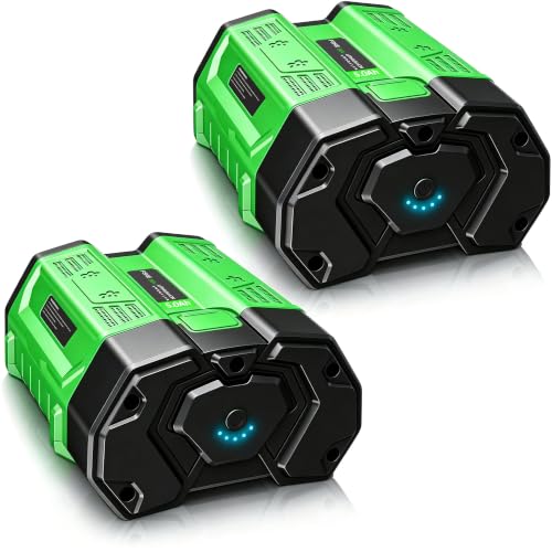 FSKE Upgraded 5.0Ah Replacement for EGO 56V Battery 2-Pack by FSKE - Used condition - CA$206.99