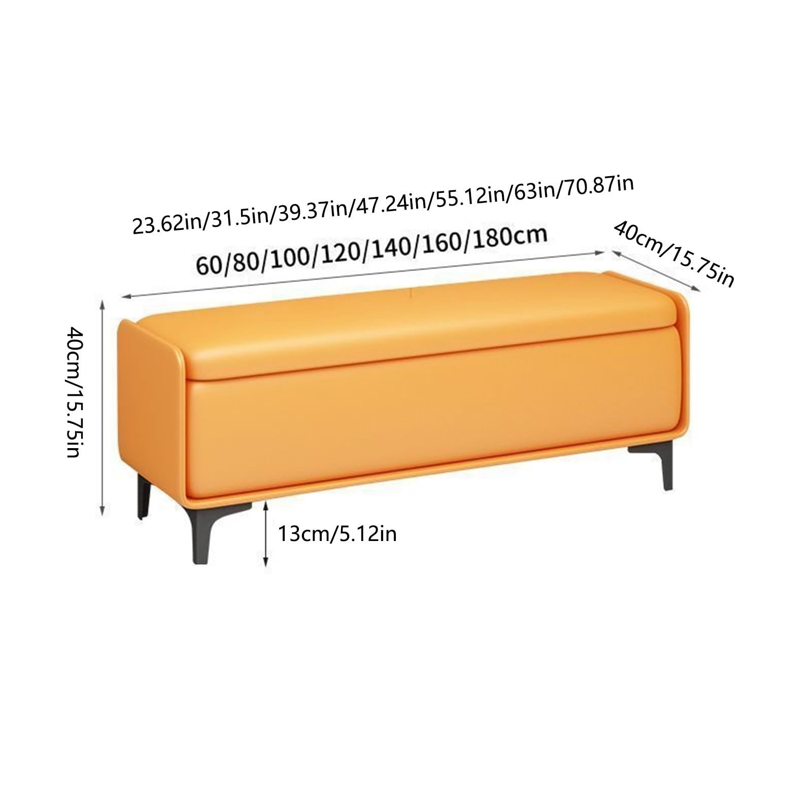 RENEESME Foot Stool for Bed End of Bed Bench, Modern Upholstered Entry Bench Bedside Bench Storage Bench Bedroom Footstool of Bed Entry Way Bed Step Stools for High Beds(03,120 * 40 * 40cm)