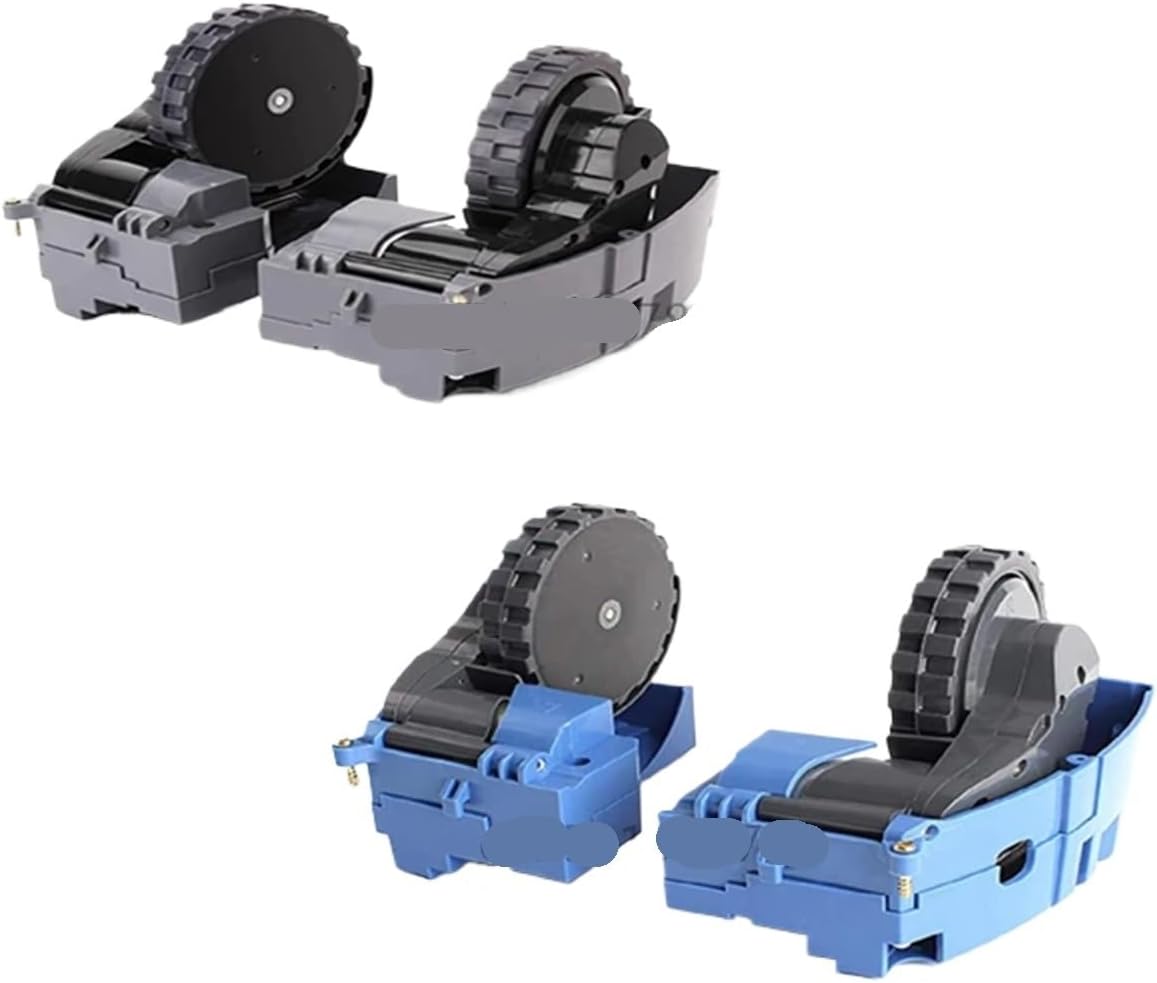 L+R Motor Wheel Accessories，Compatible for Irobot Roomba 500 600 700 800 900 Series Robot Vacuum Cleaner Parts(Plum)
