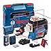 Price comparison product image Bosch Professional 12V System Laser Level GLL 3-80 C (1x battery, 12V, red laser, w/app function, mount, receiver, working range: 30m, in L-BOXX)