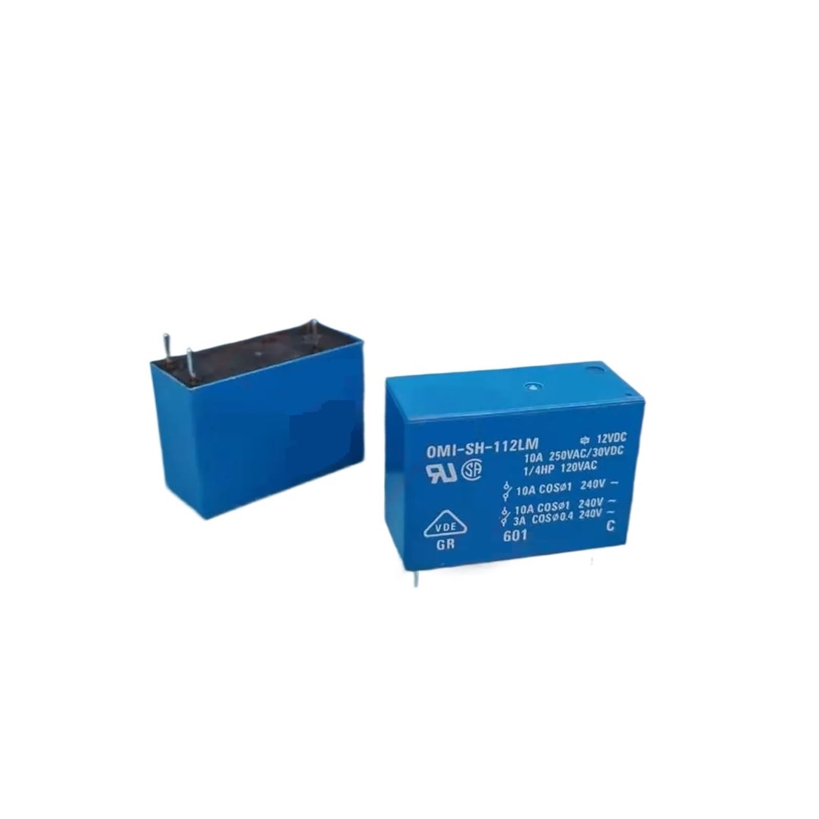 Relé OMI-SH-112LM un conjunto de electromagnético CC 10A 4 pines