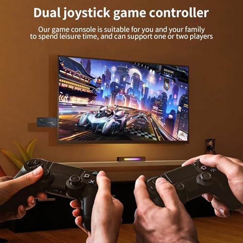 Wireless Retro Handheld Game Console, Built-in 20,000+ Plug-and-Play Retro Video Games, with 18 Classic Simulators, 4K HD HDMI Output and Dual 2.4G Wireless Controller, Easter Birthday Gift - Image 4