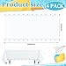 Oudain 4 Pcs Preschool Kindergarten Back to School Party Tablecloth First Day to School 54 x 108 Inch Large Disposable Rectangle Notebook Tablecloth Cover for Party Supplies Table Decorations