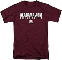 Vista 139 de LOGOVISION Official Collegiate Distressed Stacked Short Sleeve Unisex for Men & Women T Shirt Collection 3