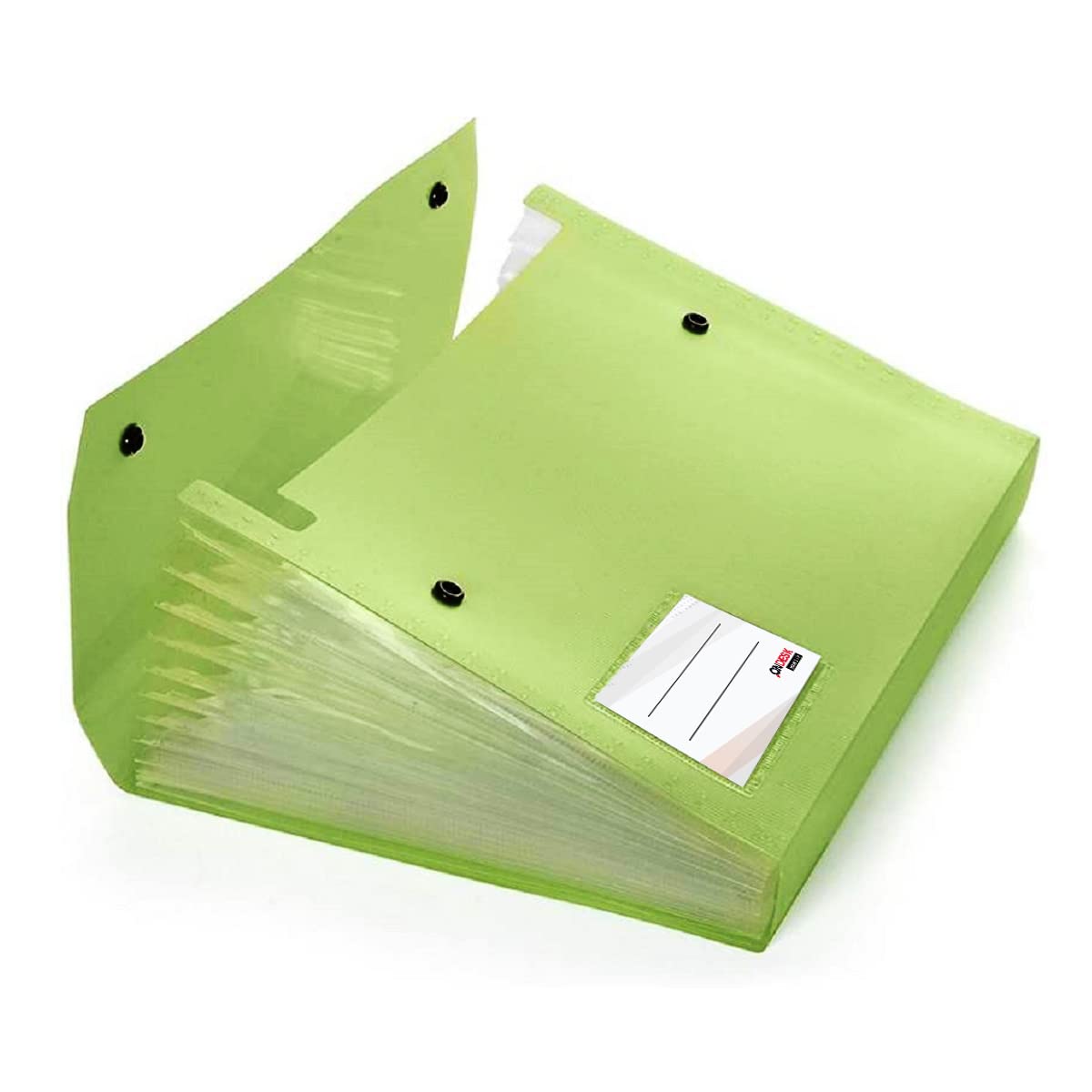 Ondesk Essentials 13 Pockets Expanding File Durable Plastic Document