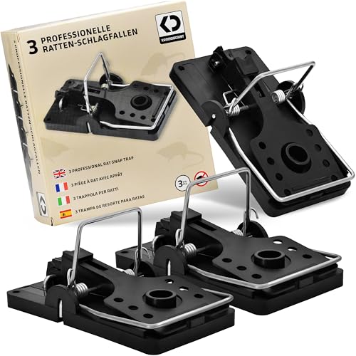 Köder-Discount: 3 trappole professionali per ratti | Senza veleno e