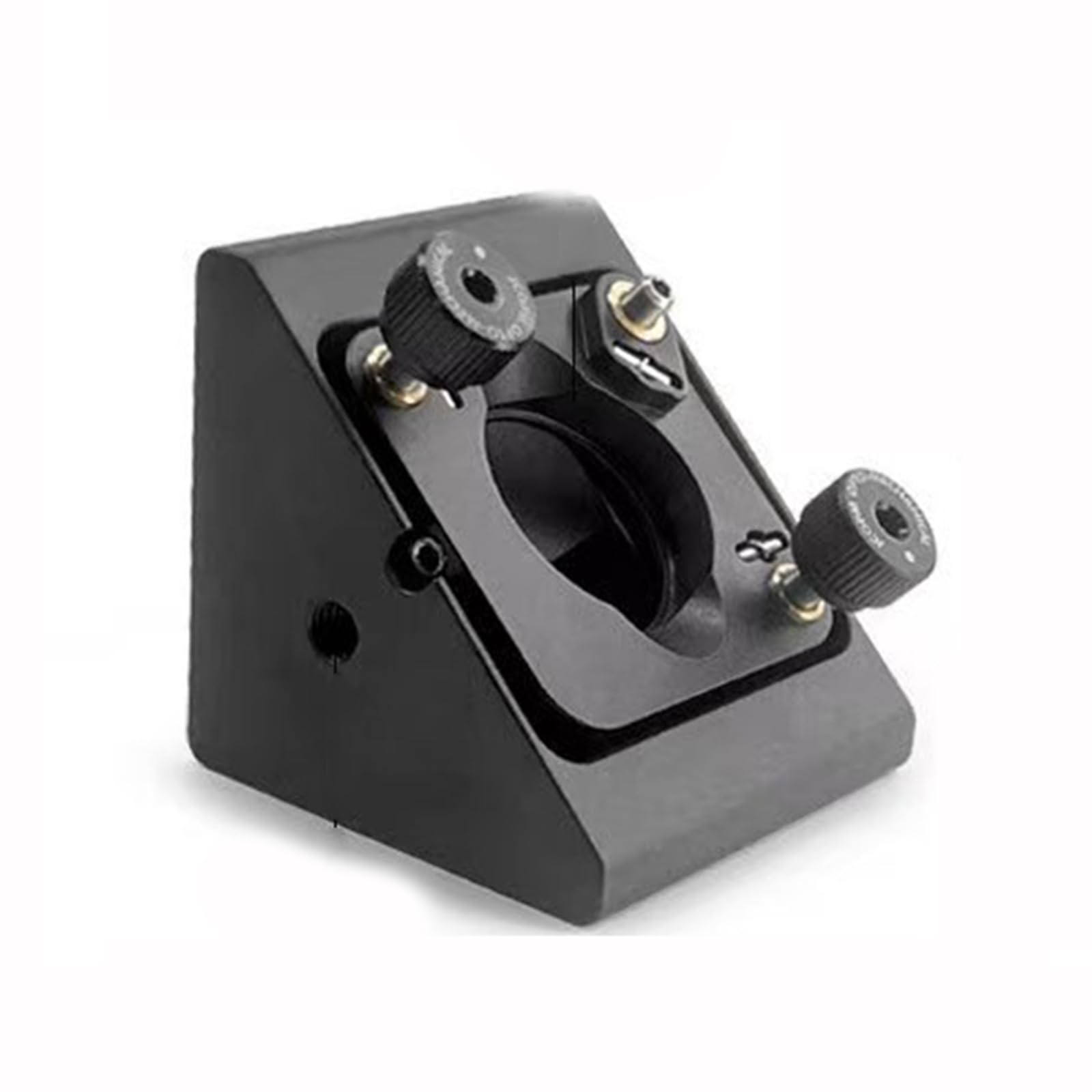 Montura de Lente Tipo Jaula con Reflector de ángulo Recto Mecanizado para Laboratorio Óptico