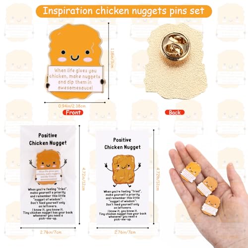 27 Sets Positive Pins Bulk Employee Coworker Appreciation Gifts Thank You Gifts Team Recognition Pins with Funny Affirmation Cards2