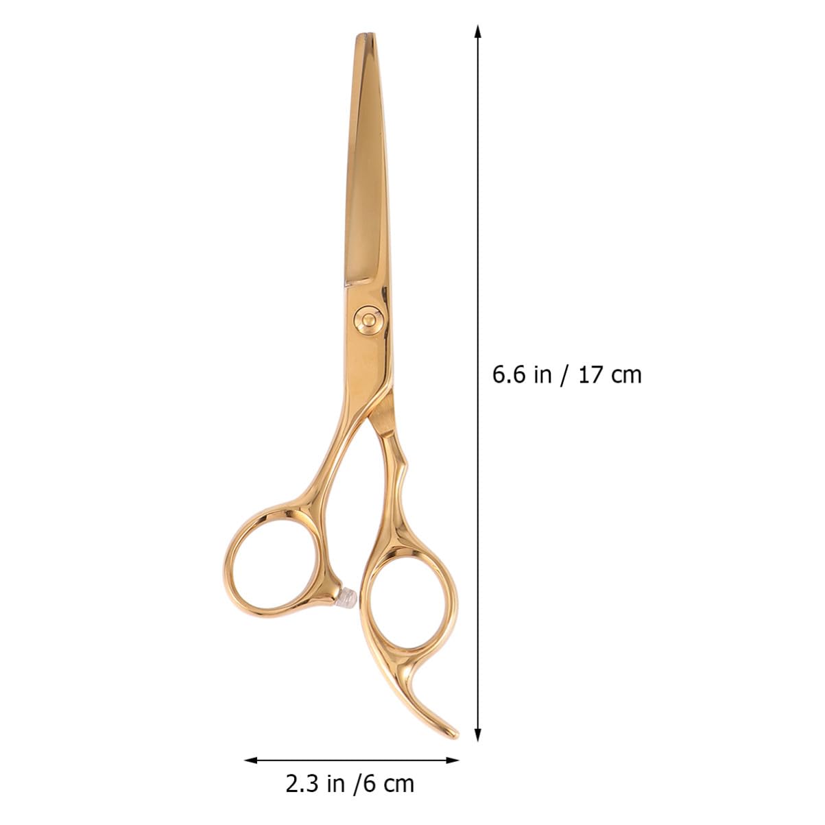 Juego de Tijeras Anti-corrosión Daño al Cabello para Cortar el Pelo de Acero Inoxidable para 2piezas Adecuado para Uso en Casa y Salón de Barbería Uso en Casa y Salón de Barbería