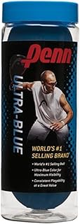 Penn Ultra Blue Racquet Squash Balls (3 Ball Can) -