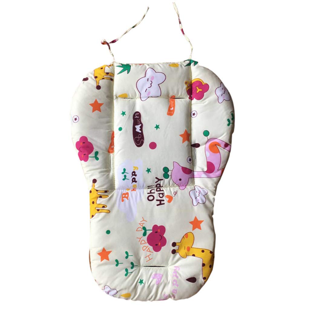 Baby Stroller High Chair Seat Cushion Liner Mat Pad Cover Protector Giraffe-image-28