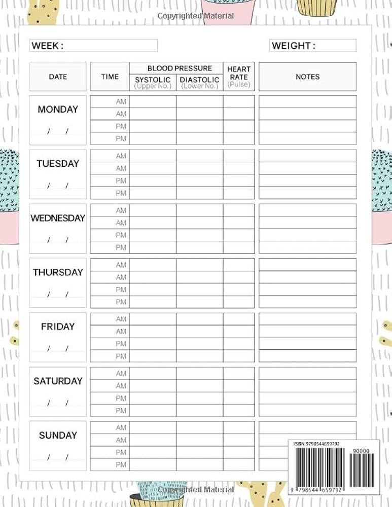 blood-pressure-log-book-large-print-personal-daily-bp-monitor-and-pulse-rate-organizer-for-2-years-large-font-size-easy-to-read-cute-cactus-design-sterbun-iya-9798544659792-amazon-com-books for Free Printable Large Print Blood Pressure Log Blood Pressure Log Book Large Print: Personal Daily BP Monitor and Pulse Rate Organizer for 2 years Large Font Size Easy To Read Cute Cactus Design: Sterbun, Iya: 9798544659792: Amazon.com: Books for Free Printable Large Print Blood Pressure Log