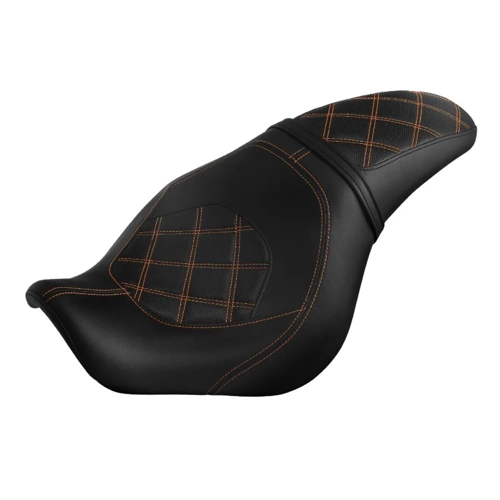 Asiento individual para motocicleta de cuero resistente para VT750C2B 6