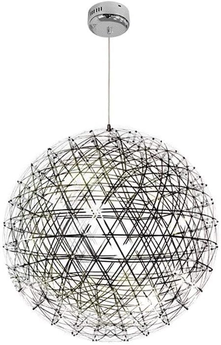 Lustre de feux d'artifice en acier inoxydable luxe LWX