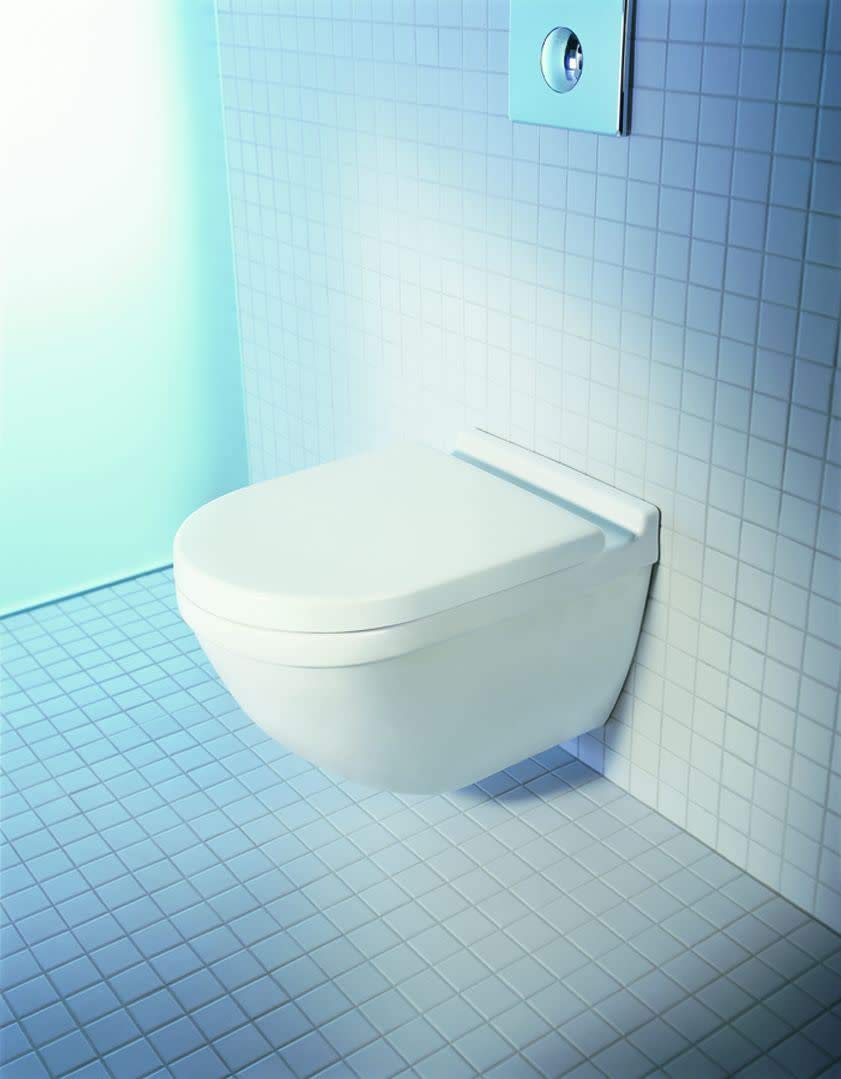 Duravit 2226090092 Toilet Bowl Wall Mounted Starck 3 - One Piece  