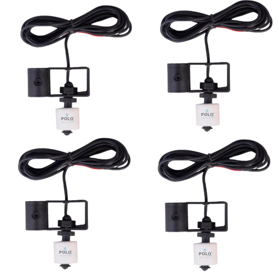 Polo Star Magnetic Float Sensor Switch for Liquid Water Level Controller | Water Tank | Pipe Mount | Top - Vertical Mount | Fit & Forget Design | 2 MTR Heavy Cable | with Reversable NO – NC Pack of 4-image-23