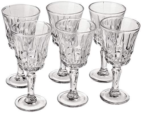 Cj 6 Taças P/licor De Vidro Calcutá 60ml Lyor Transparente No Voltagev