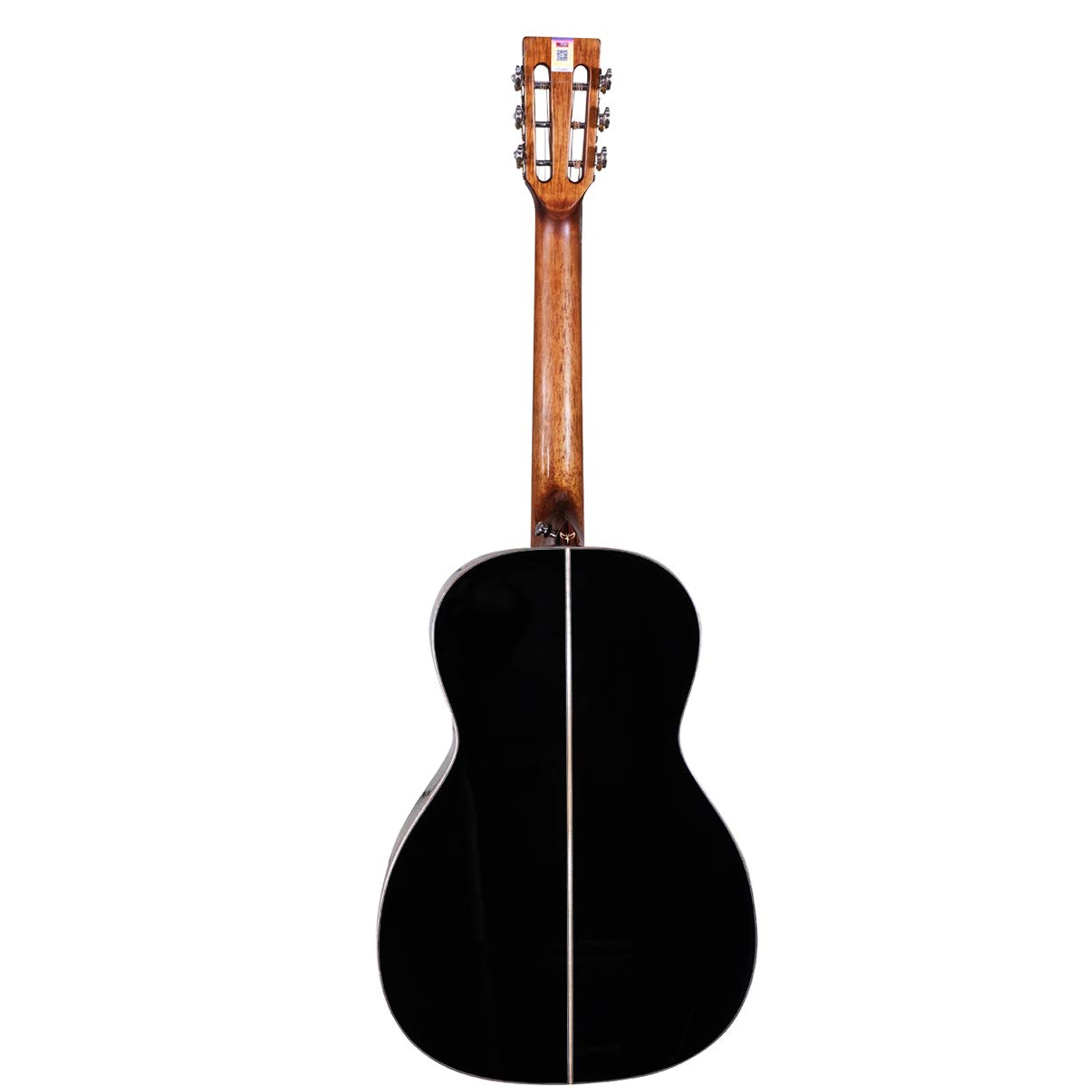 TYMA TG1E Chitarra Acustica Grand Auditorium | Con Pickup | Legno Di Abete E Sapelle | Sistema Doppio Microfono - Foto 6