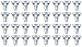 Produktbild 32 x Philips LED 355lm Glass 4.6w GU10 50w A+ Spot Light Bulbs Lamp - Warm White