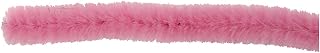 Limpiapipas, 15 mm de grosor, 30 cm de largo, color rosa, 15 unidades