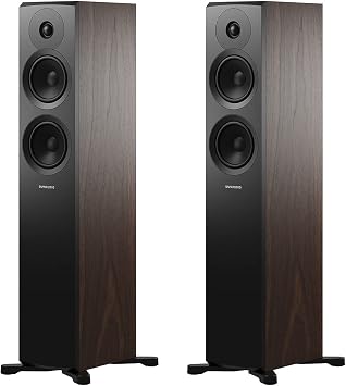 DYNAUDIO Emit 30 Floorstanding Loudspeakers - Pair Walnut Wood