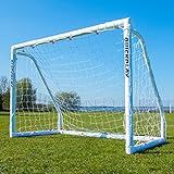 QUICKPLAY Q-Match Fußballtor aus PVC, zusammenklappbar, FA-Standard (1,8 x 1,2 m)