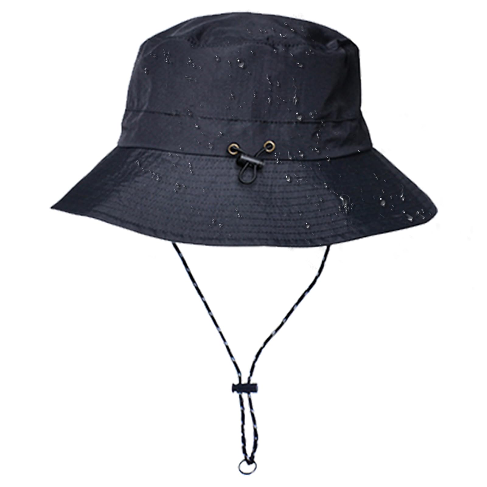 INSISMY Sombrero de pescador para mujer, plegable, protección UV, sombrero de playa plegable para hombres y mujeres
