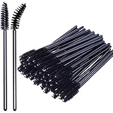 KINGMAS 100 Pack Disposable Eyelash Mascara Brushes Applicator Wand Brush Makeup Brush