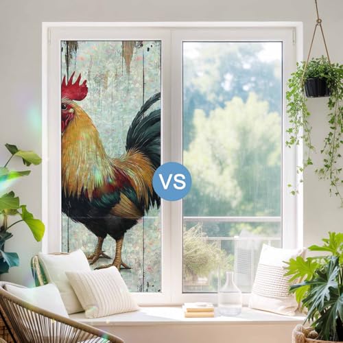 Película decorativa para ventana efecto vitral 3D miniatura 3