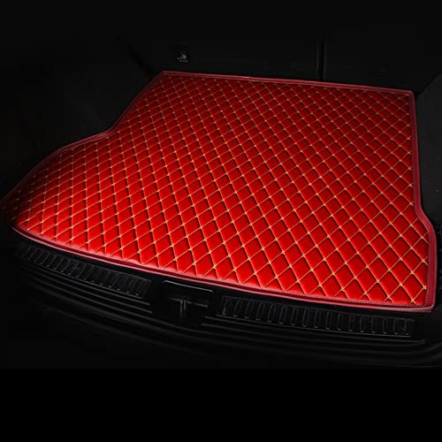 Tapis de coffre voiture rouge pour Cayenne idéal pour sorties en famille
