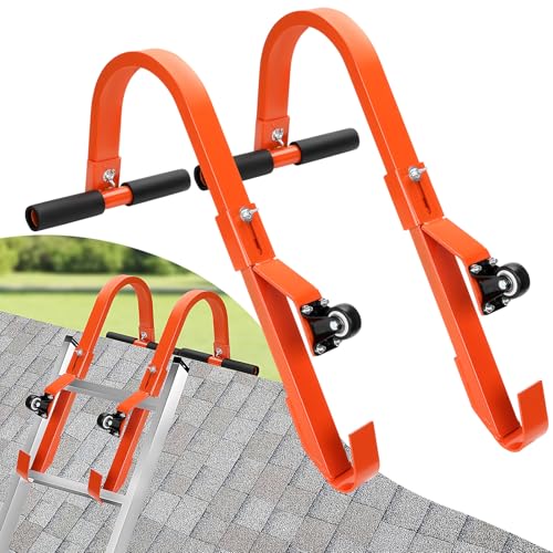 Ladder Roof Hook Stabilizer with Wheel (2 Pcs)