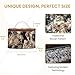 Signare Tapestry Toiletry Bag Makeup Organizer bag for Women with Cat Print Design (TOIL-CAT)