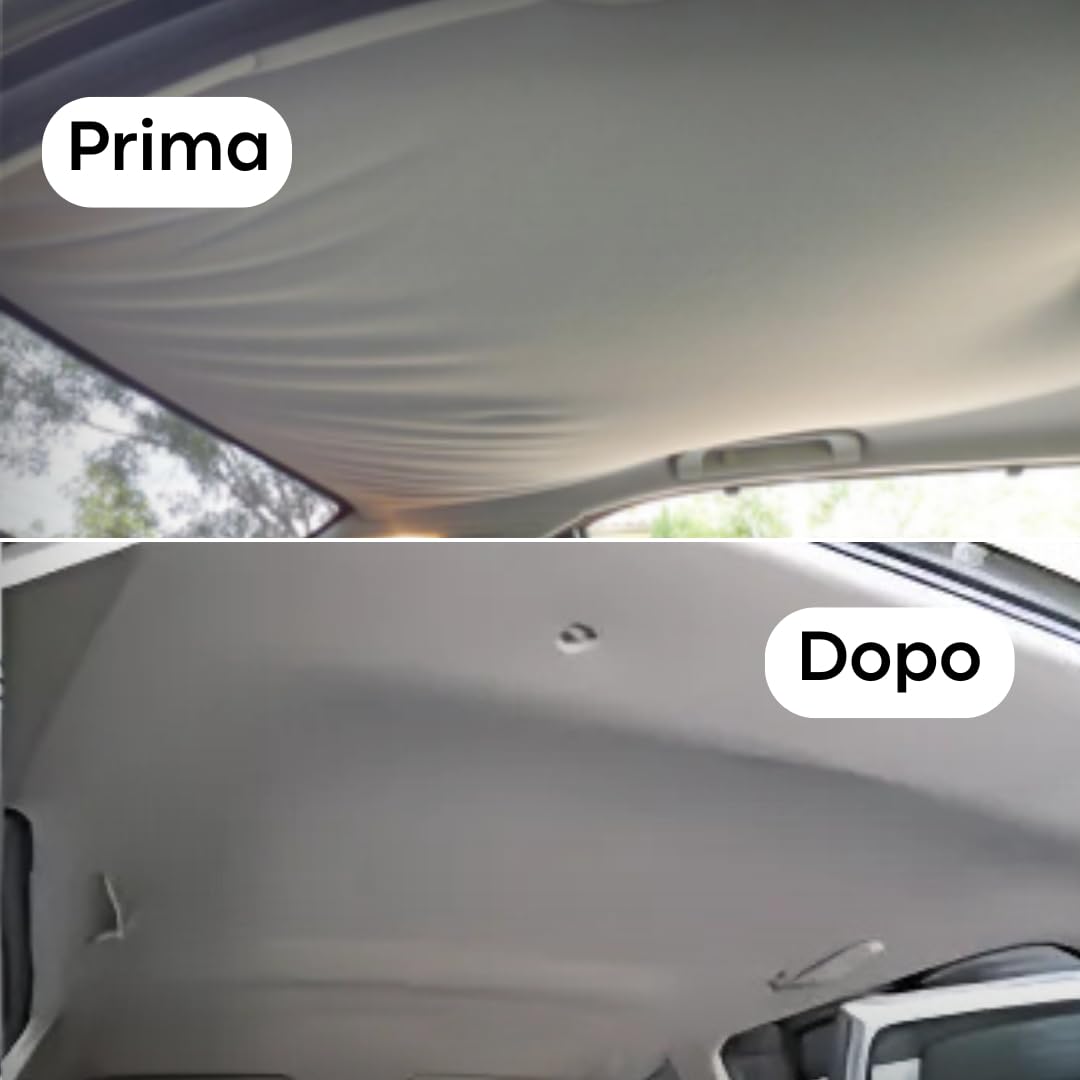 Kit Riparazione Tessuto Cielo Auto - Vellutino Nero Con 1 Colla A Pennello - Misura 1,50 X 3 M - Adatto Anche Per Pannelli Portiere E Pantoni | Leroy Merlin