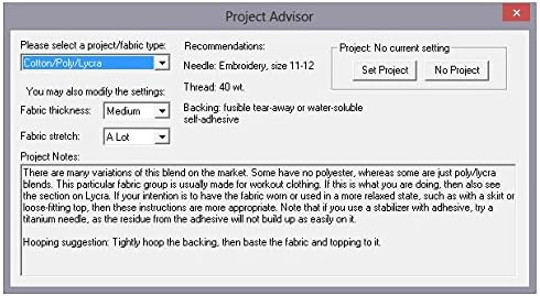 Miniatura 3 de Embrilliance Kit de reparación de densidad Pro Software de bordado para Mac y PC