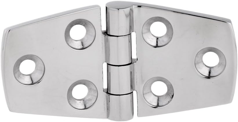 KeuLen Cabinet Hinges,Door Hinges,Bathroom Clamp,Bulk 4 Boat Hinge Strap Deck Hardware Accessories