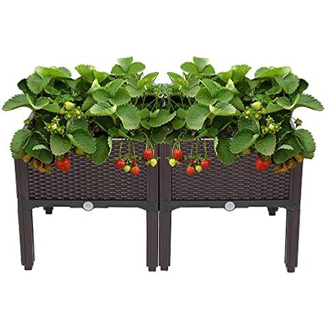 VINGLI Square Raised Garden Bed Cover