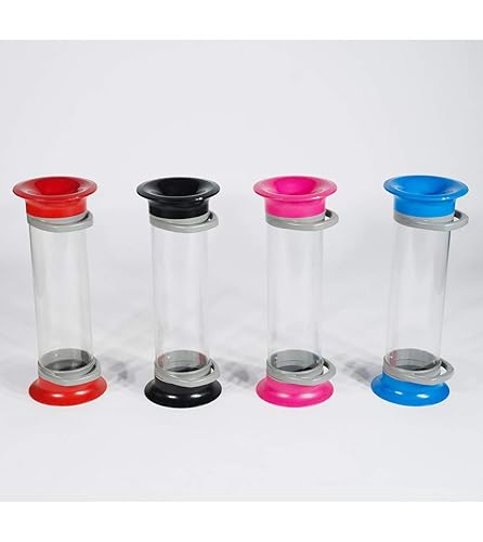 Miniatura 4 de Glasdon C-Thru - Tubo de reciclaje de batería 10Q (azul) - Papelera de reciclaje de batería pequeña - Tubo compacto de recolección de batería