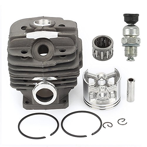 Harbot New Pack of 48mm Cylinder Piston Kits Gasket Decompression Valve fit for Stihl 036 Ms360 Chainsaw