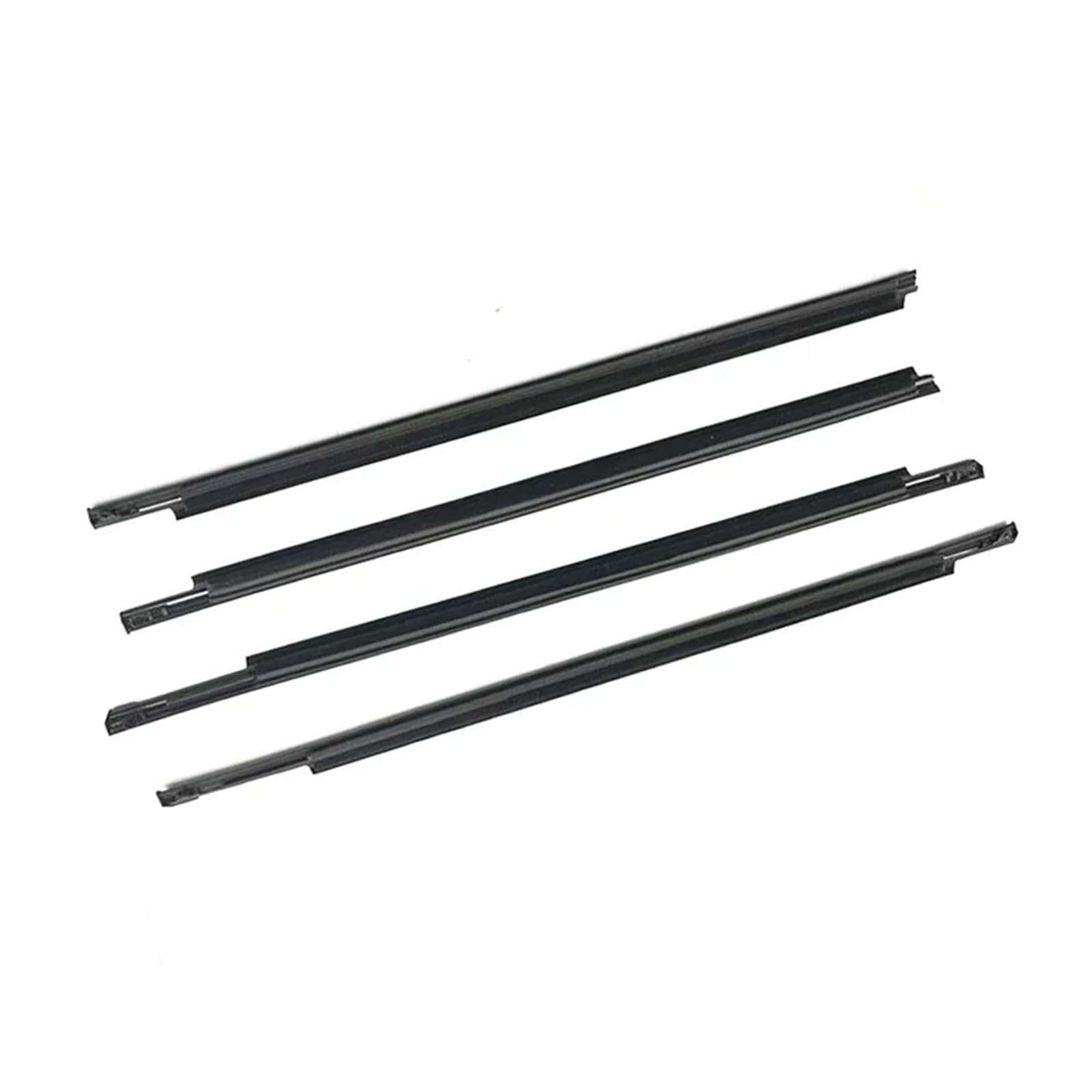 Sifusm 04-09 Rubber Seal 4Pcs/Set Waterproof Pressure Strip Rubber Car Window Glass Weatherstrip Moulding Trim Sealing Belt For Toyota For Prius 2004-2015 Strip(04-09)