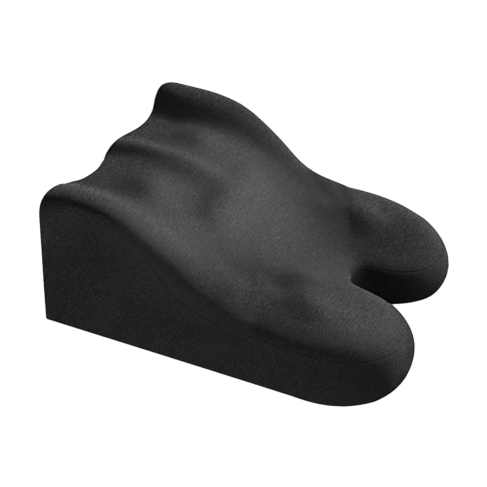 Poduszka do czytania z pianki memory, wielofunkcyjna, przenośna, z zamkiem błyskawicznym, poduszka podwyższająca nogi, ergonomiczna, do domu, biura, salonu, mieszkania (ciemnoszara)