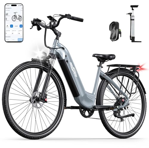 ONESPORT OT05 Pro Bicicletta Elettrica, 27.5 Pollice Bici Elettrica MTB 36V 22.5AH Batteria da 36V 22.5AH Autonomia...
