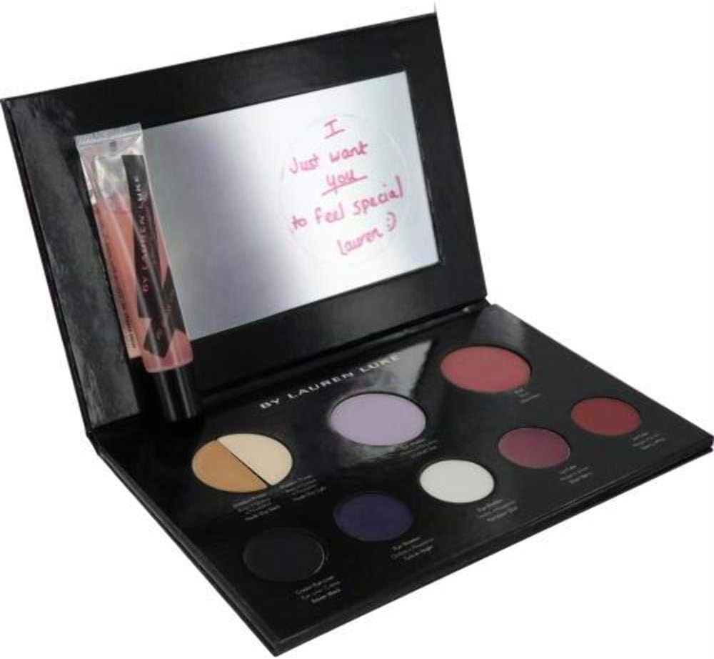 Lauren Luke Full Face Makeup Palette and My Glossy Lips, Ll801-04 My Fierce Violets, 11.4 Ounces