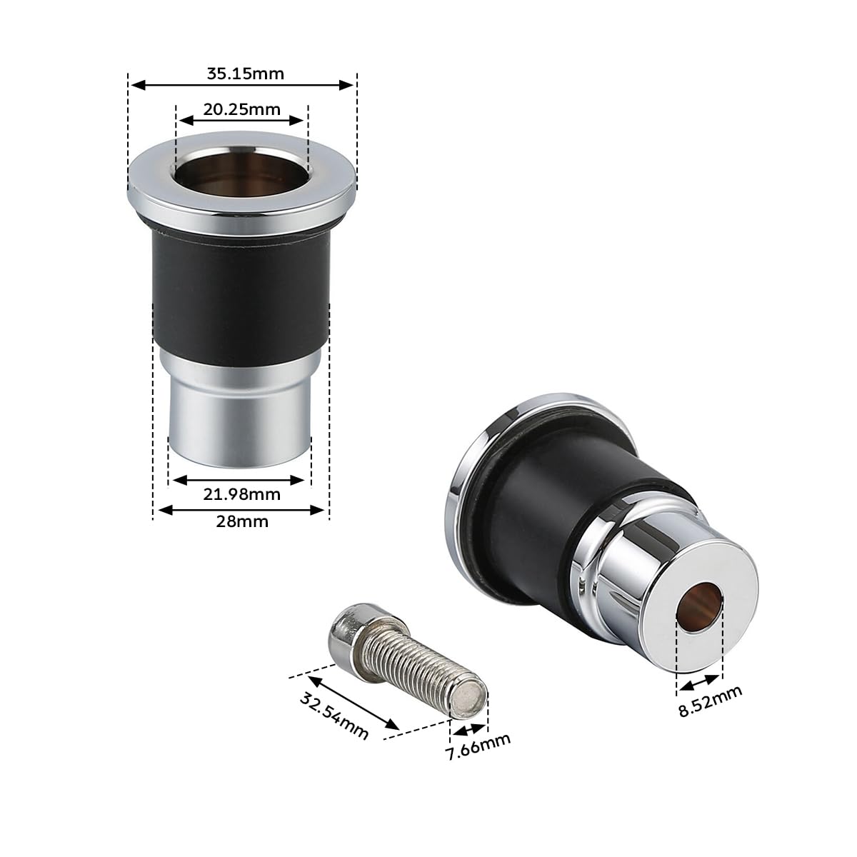 TCT-MOTORPARTS Quick Release Accessory Mounting Kit Fit For For Indian Chief Classic Chieftain Dark Horse 2016-2018